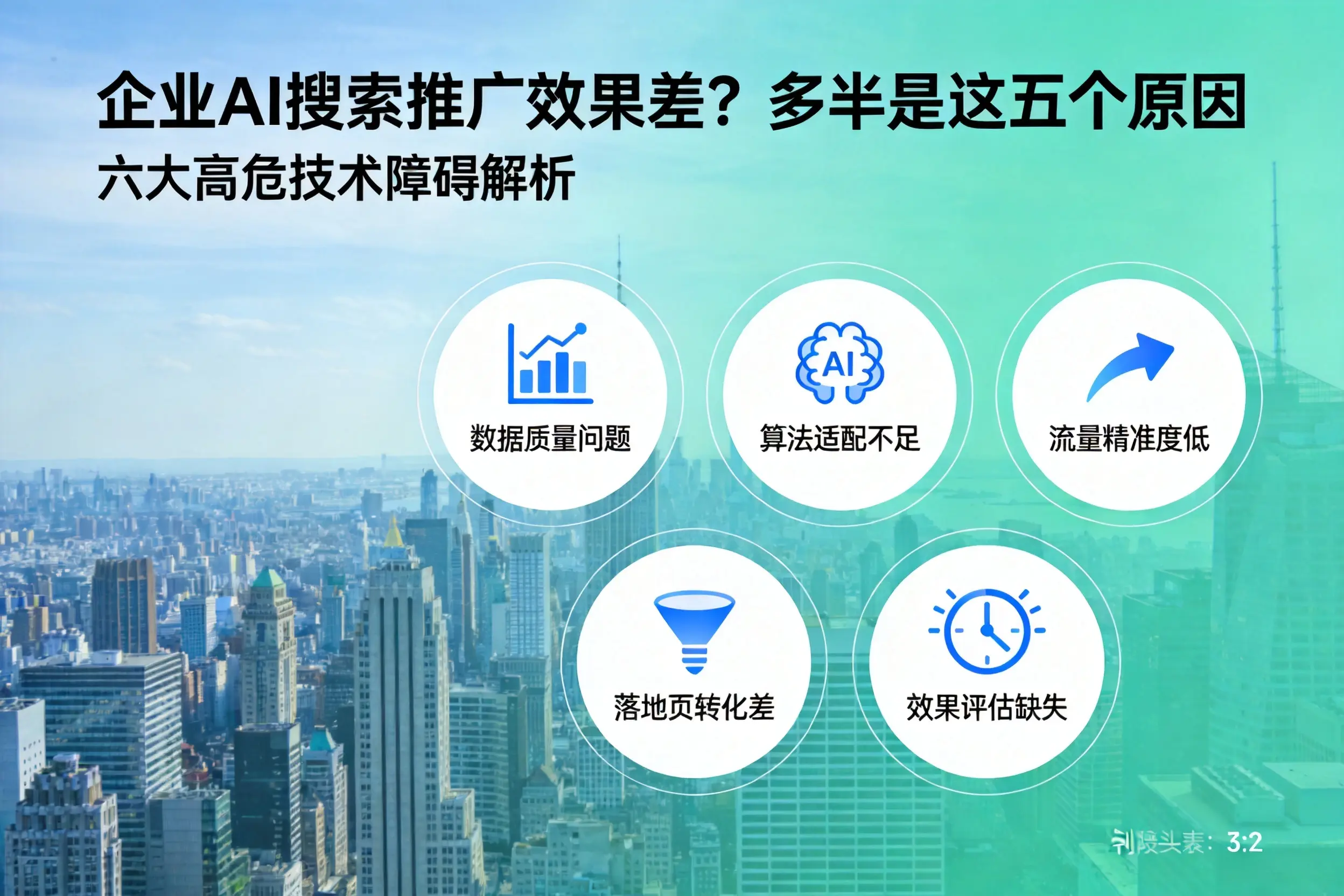 广饶企业AI搜索推广效果差？多半是这五个原因